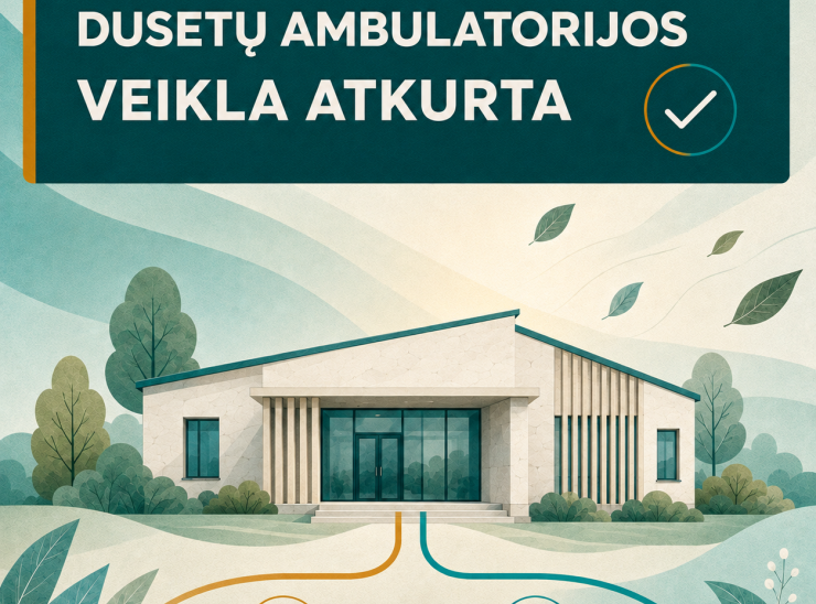 Dusetų ambulatorijos veikla atkurta